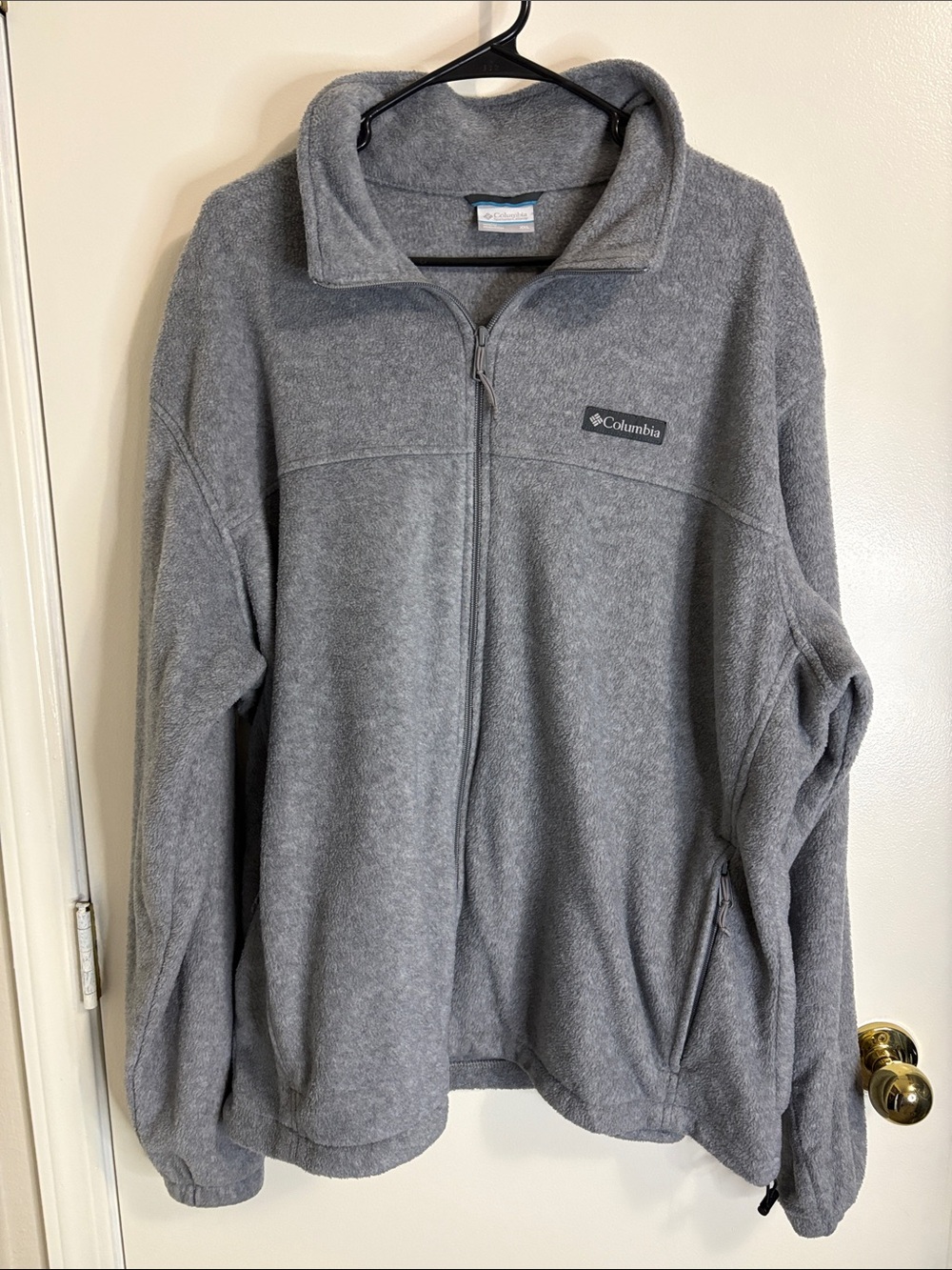 Columbia Gray Full-Zip Fleece Jacket - Heather Gray